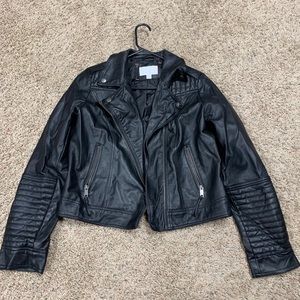 Leather jacket